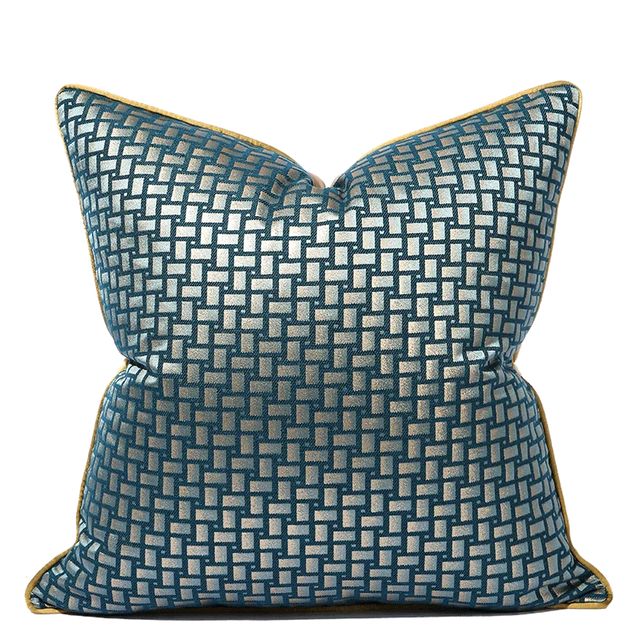 Geometric Luxury Green Pillow Covers 18x18 Inch Farmhouse Decorative Throw Pillow Covers for Home Decor Julia M LifeStyles