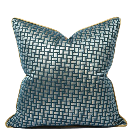 Geometric Luxury Green Pillow Covers 18x18 Inch Farmhouse Decorative Throw Pillow Covers for Home Decor Julia M LifeStyles