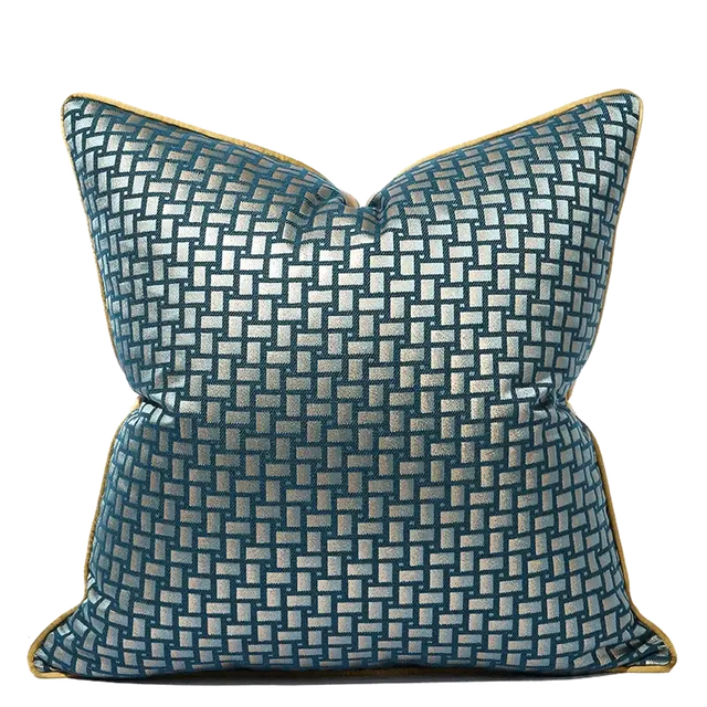Geometric Luxury Green Pillow Covers 18x18 Inch Farmhouse Decorative Throw Pillow Covers for Home Decor Julia M LifeStyles