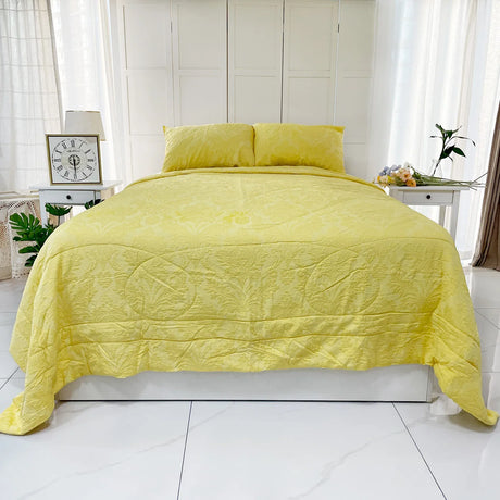 Thickened Jacquard Tuff Winter Quilt - Arctic Fleece Bedding Cover