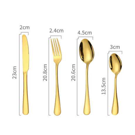Luxury 24-Piece Ceramic Tableware Set for Elegant Dining