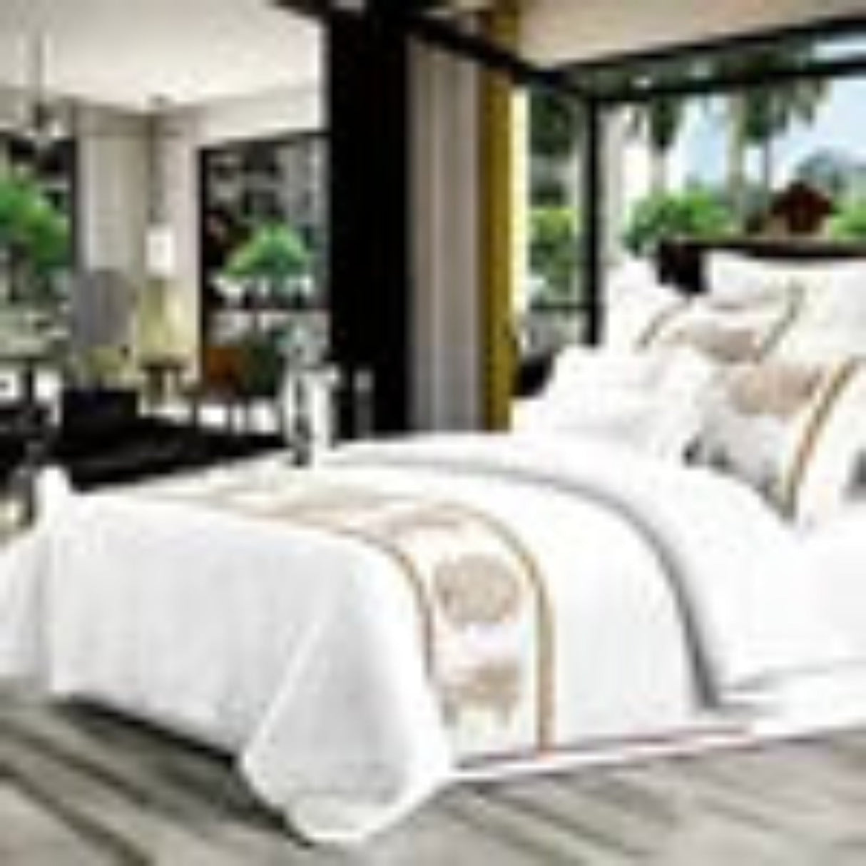 5-Star 100% Cotton Luxury Hotel Bedding Set - 4 Piece Julia M LifeStyles