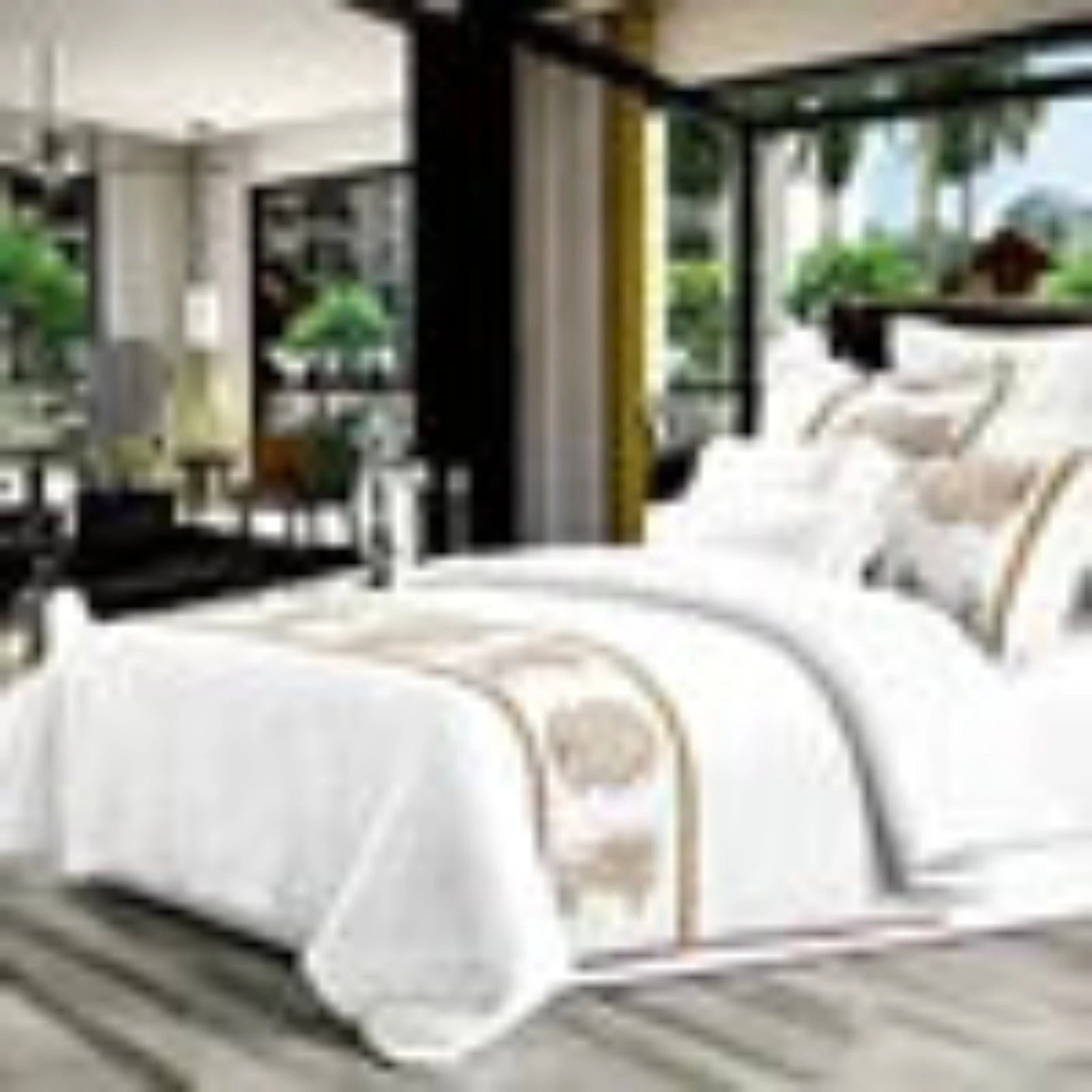 5-Star 100% Cotton Luxury Hotel Bedding Set - 4 Piece Julia M LifeStyles