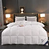 Super king Size in Stock Hypoallergenic Quilted Hilton Comforter