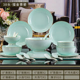Nordic Gold Rim Best Ceramic Dishes Plates Bowl Kitchen Porcelain Ceramic Tableware Sets Bone China Plates for Dinner