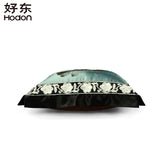 Hodon Chinese Style Black Blue High-Precision Ink Painting Style Square Light Luxury Home Decoration Pillowcase Julia M LifeStyles