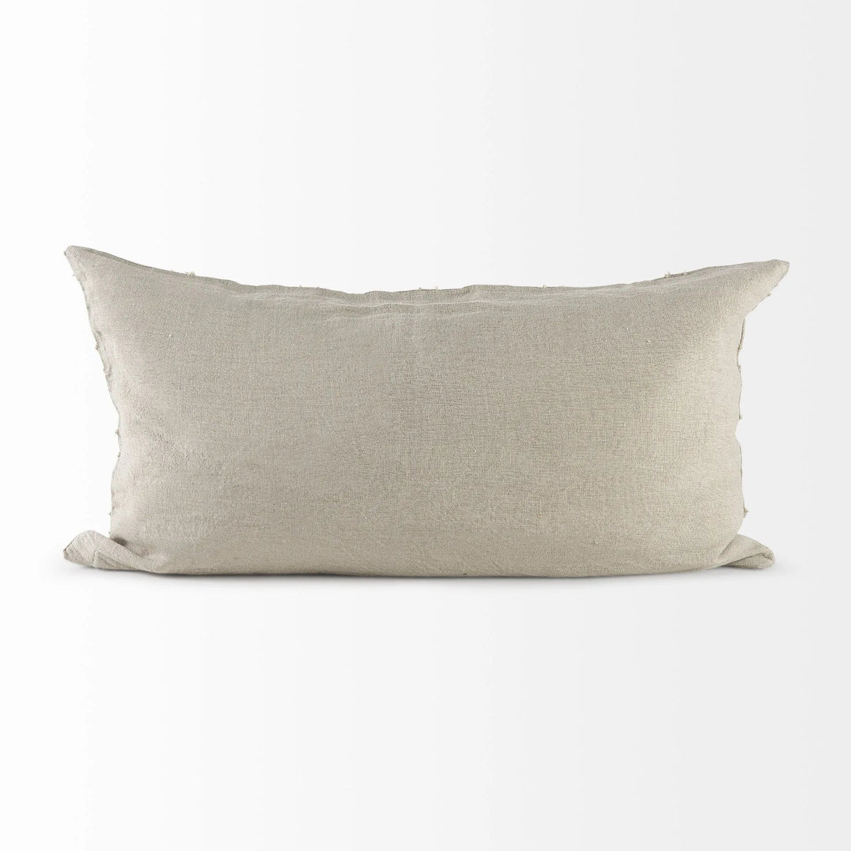 Homeroots Light Gray Chevron Textured Lumbar Pillow Cover Julia M LifeStyles