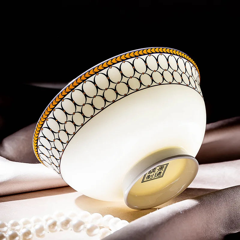 58 Pcs Ceramic Tableware Simple High Quality Cutlery Plate Set Modern Ceramic Dinner Plate