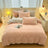 2025 New Winter Four-Piece Set Class Thickened Milk Velvet Quilt Cover Coral Velvet Bed Sheets Dormitory Fitted Three-Piece Set - Julia M LifeStyles
