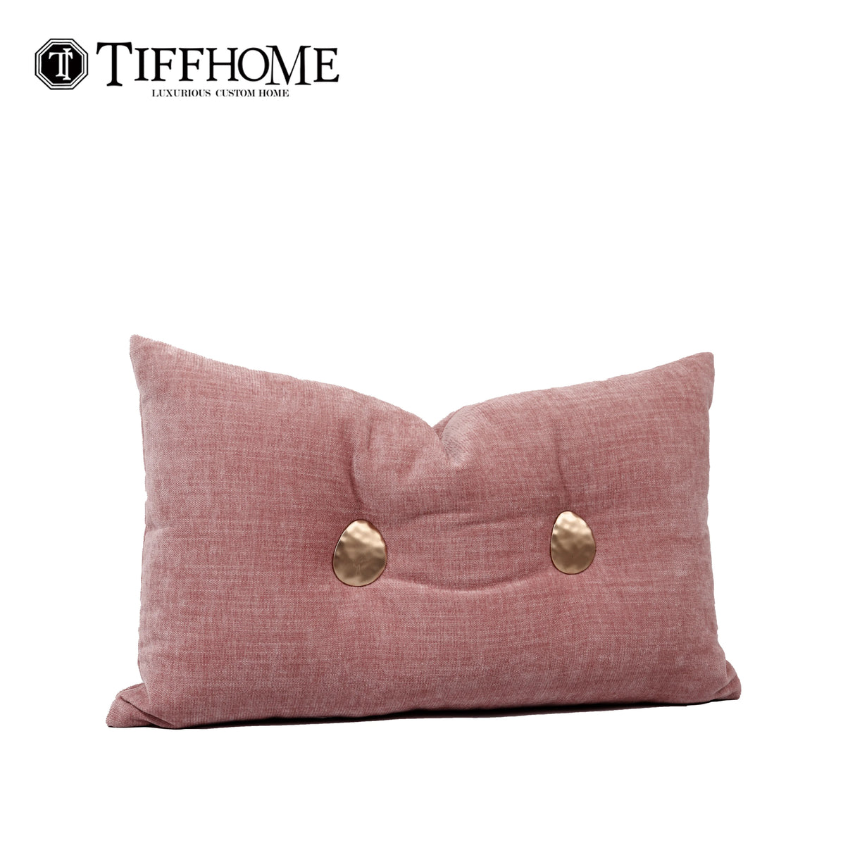 TIFFHOME Lovely Decorative Throw Pillows Custom Organic Cushions Button Waist Portable for Home Decor