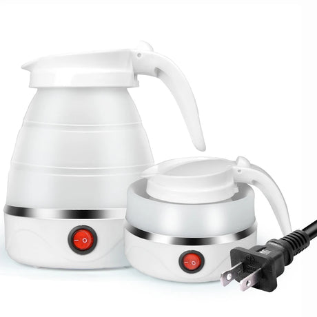Convenient Foldable Electric Kettle with Silicone Handle