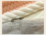 2025 New Winter Four-Piece Set Class Thickened Milk Velvet Quilt Cover Coral Velvet Bed Sheets Dormitory Fitted Three-Piece Set - Julia M LifeStyles