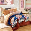American Style Sleep Aid Flower Nebulous ultra Soft Linen Mink Sherpa Comforter Julia M LifeStyles