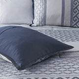 DB High Jacquard 7-Piece Floral Comforter Set - King/Super King
