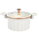 Large Capacity Micro-Pressure Cooking Pot Universal Non-Stick Multi-Functional Binaural Soup Stock Pot Induction Cooker Soup Pot Julia M Home & Kitchen