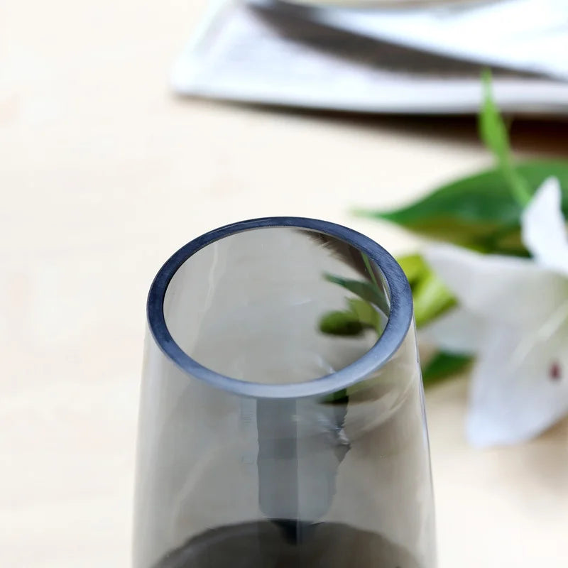 Transparent Glass Vase