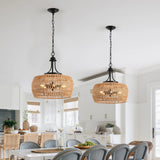Soléa™ Handwoven Rope Pendant Light
