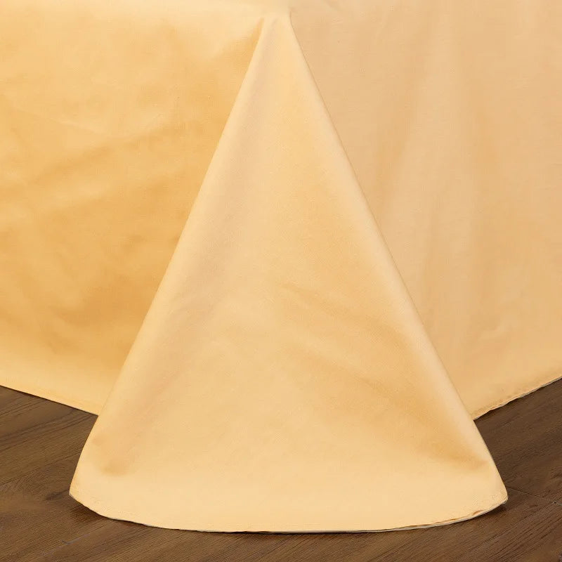 Full Cotton Jacquard Satin Sheet Sets Duvet Cover 4pc Set