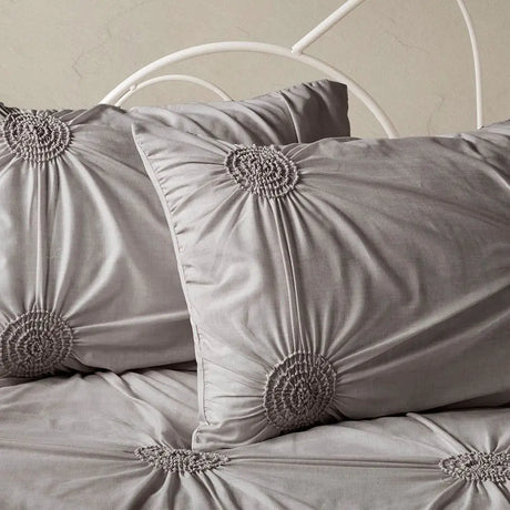 6-Piece King Size Reversible Bamboo Daybed Cover Set with Quilts and Sheets