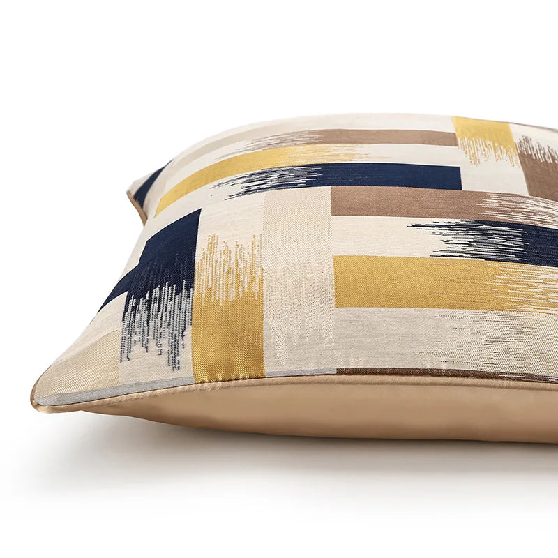 Luxury Cream Throw Pillow Covers Texture Cushion Cover Furniture Interior Decoration 45*45CM 50*50CM