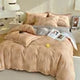 Luxury 100% Cotton Microfiber Twill Bedding Set - Four-Piece Duvet Cover&Sheet Set