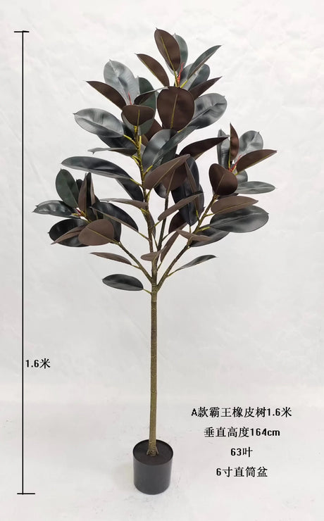 Premium Handmade Artificial Indoor Plant Faux Fiddle Leaf Bonsai Trees Premium Artificial Fiddle Leaf Fig Tree