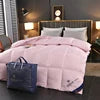 Super king Size in Stock Hypoallergenic Quilted Hilton Comforter