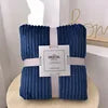 Luxury High Quality Raschel Throw Fleece Blanket Solid Soft Warm Cozy for Winter for Sofa Bed Flannel-Wholesale