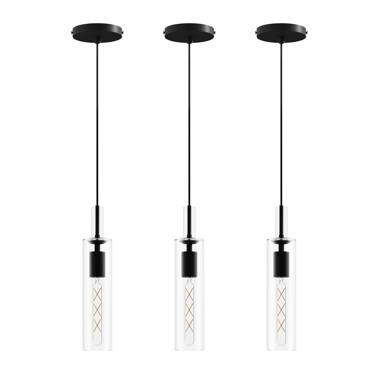 Noir Lumière™ Glass Pendant Collection