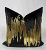 New Style Cushion Cover 50x50 Art Design Black Pillowcase Modern Black Luxury Pillow Covers 18x18 20x20 Inches