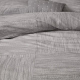 7-Piece Printed Seersucker Comforter Set Floral Solid Embroidered Woven Cotton PVC King Super King Home Wedding Hospital Julia M LifeStyles