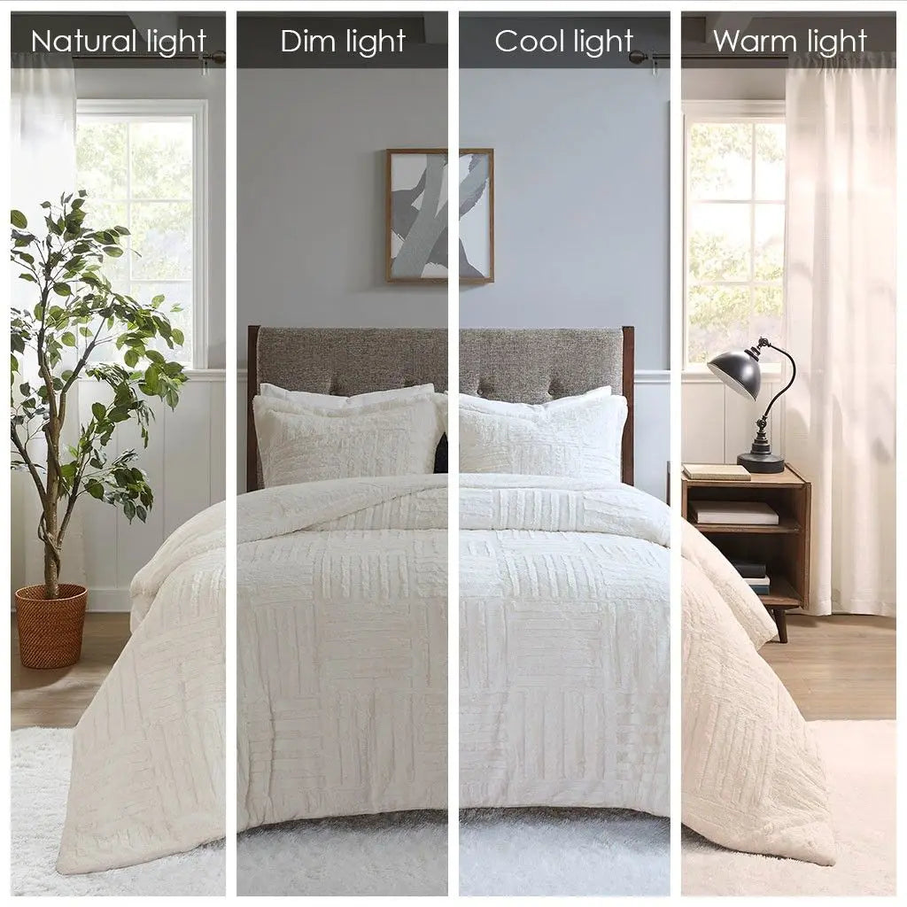Mini Comforter Set Fur Down Alternative for Ultimate Comfort Julia M LifeStyles