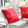 18x18inches Furniture Patio Chair Decorative Waterproof Outdoor Pillows Cushions Covers