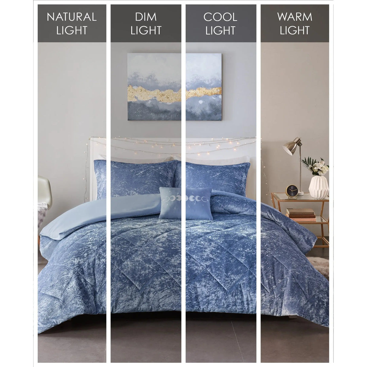 Velvet Woven Duvet Cover Set - King & Twin Options for Winter Elegance