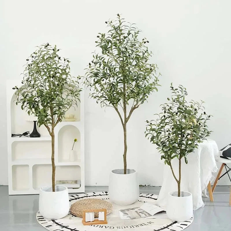 Nearly Natural Small 1meter 6 Feet 6ft Large Fake Artificial Plants Outdoor 9 Feet 8 Ft 2.1m 2m Big Potted Faux Olive Tree Julia M LifeStyles