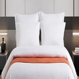 European Style 100% Cotton Floral Embroidery 4-Piece Bedding Set