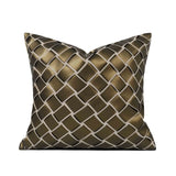 Tiff Home the New 45*45cm Khaki Luxury Decorative Removable Throw Pillow Cover Home Decor Outdoor Chair Car Seat Cushion