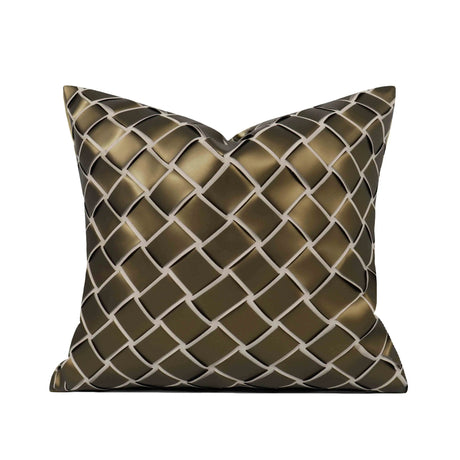 Tiff Home the New 45*45cm Khaki Luxury Decorative Removable Throw Pillow Cover Home Decor Outdoor Chair Car Seat Cushion