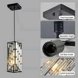 Noir Éclat™ Crystal Pendant Lighting Collection