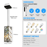 Noir Éclat™ Crystal Pendant Lighting Collection