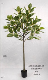 Premium Handmade Artificial Indoor Plant Faux Fiddle Leaf Bonsai Trees Premium Artificial Fiddle Leaf Fig Tree