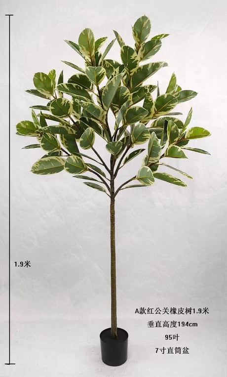 Premium Handmade Artificial Indoor Plant Faux Fiddle Leaf Bonsai Trees Premium Artificial Fiddle Leaf Fig Tree