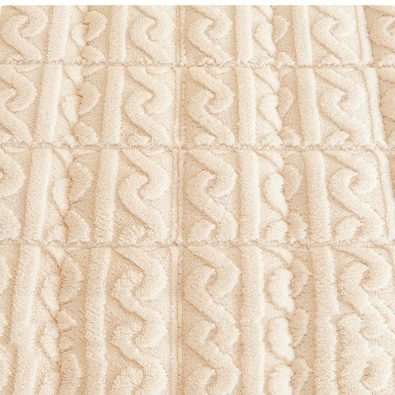 Winter Solid Color Plain Design Thickened Taffeta Velvet Bedding Sheet Folding Milk Velvet Warm Bed Sheet Mattress