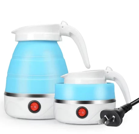 Convenient Foldable Electric Kettle with Silicone Handle