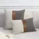 Boho Pillow Covers Throw Pillow,100% Cotton and Faux Leather Modern Decor Pillow Cases for Outdoor Home Sofa Decor Julia M LifeStyles