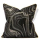New Style Cushion Cover 50x50 Art Design Black Pillowcase Modern Black Luxury Pillow Covers 18x18 20x20 Inches