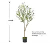 Nearly Natural Small 1meter 6 Feet 6ft Large Fake Artificial Plants Outdoor 9 Feet 8 Ft 2.1m 2m Big Potted Faux Olive Tree