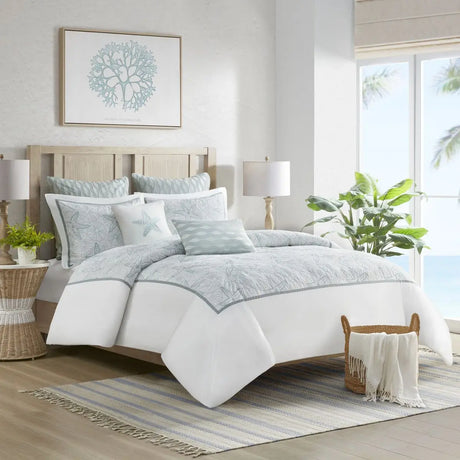 Soft Woven King Queen Twin Duvet Cover Mini Set in Solid Cotton Polyester