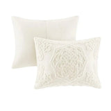 3-Piece Medallion Cotton Chenille Tufted Duvet Cover Set Julia M LifeStyles