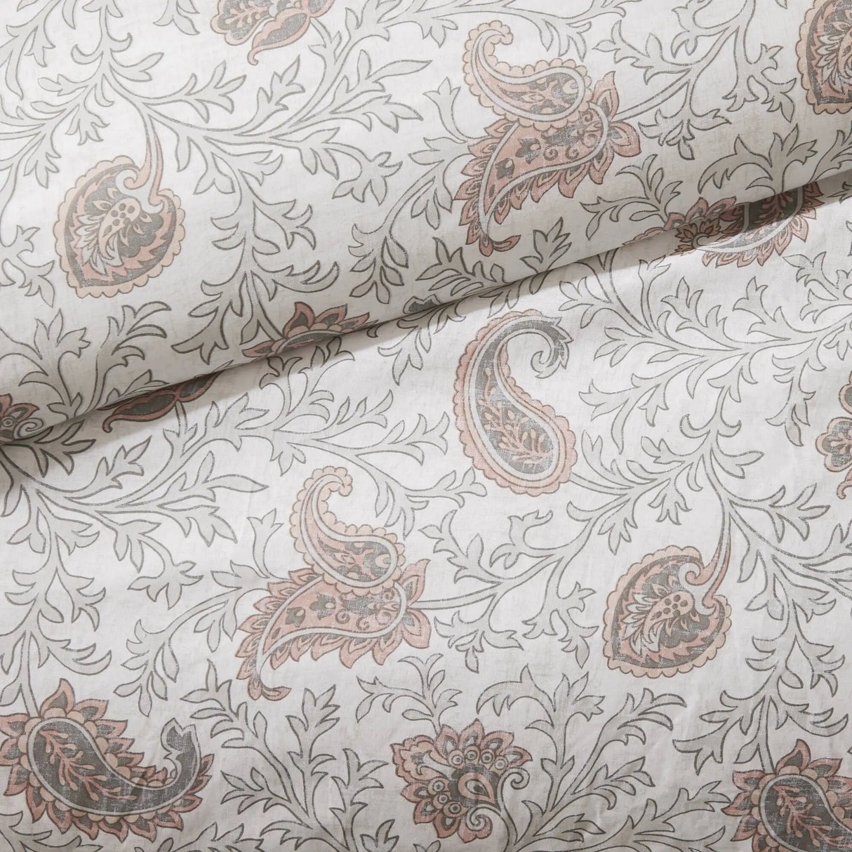 9-Piece Floral Comforter Set in 100% Cotton Percale - King & Super King Sizes
